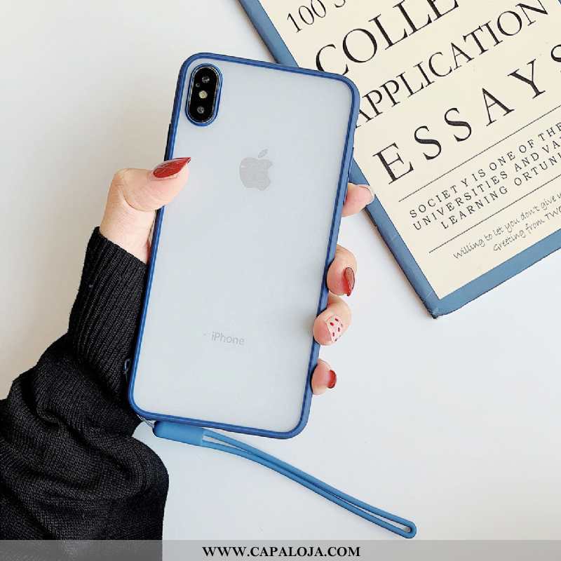 Capas iPhone Xs Cordao Soft Silicone Telemóvel Verde, Capa iPhone Xs Slim Comprar