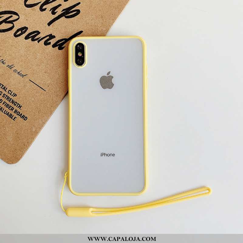 Capas iPhone Xs Cordao Soft Silicone Telemóvel Verde, Capa iPhone Xs Slim Comprar