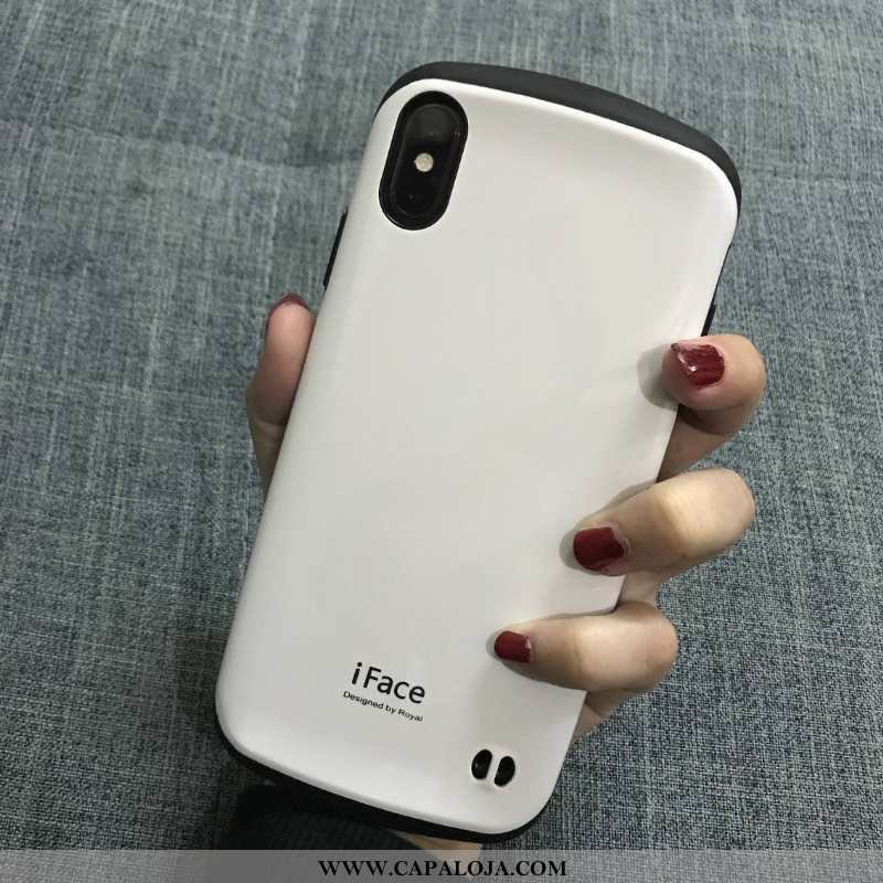 Capas iPhone Xs Max Completa Antiqueda Preto Telemóvel, Capa iPhone Xs Max Online