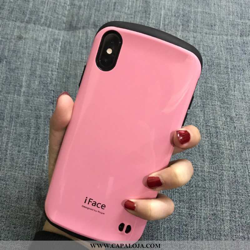 Capas iPhone Xs Max Completa Antiqueda Preto Telemóvel, Capa iPhone Xs Max Online