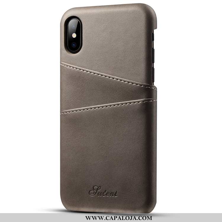 Capas iPhone Xs Max Criativas Cases Marrom Pequena Castanho, Capa iPhone Xs Max Carteira Venda