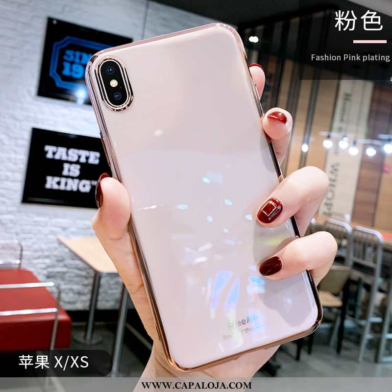 Capas iPhone Xs Max Criativas Claro Telemóvel Branco, Capa iPhone Xs Max Slim Promoção