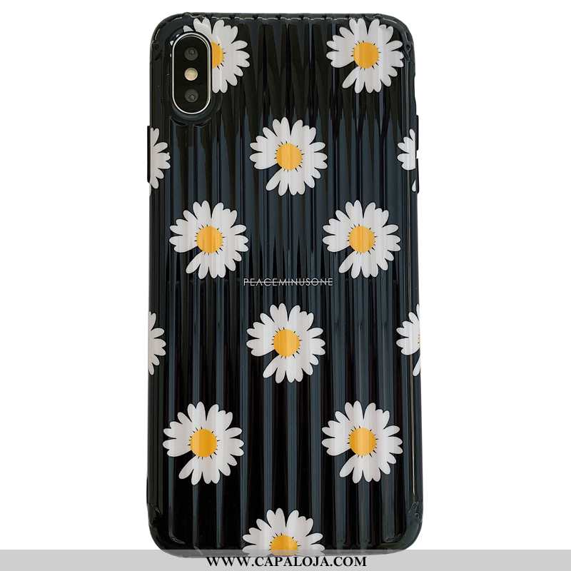 Capas iPhone Xs Max Personalizado Antiqueda Preto Telemóvel, Capa iPhone Xs Max Criativas Online