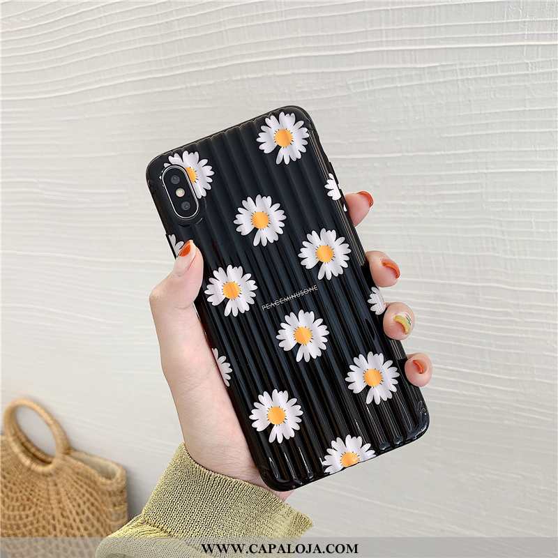 Capas iPhone Xs Max Personalizado Antiqueda Preto Telemóvel, Capa iPhone Xs Max Criativas Online