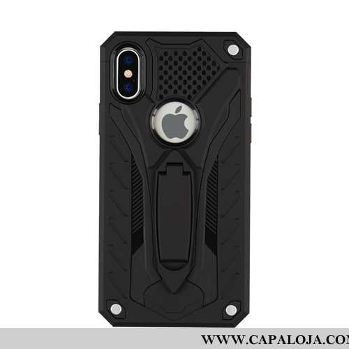 Capas iPhone Xs Max Protetoras Cases Suporte, Capa iPhone Xs Max Preto Venda