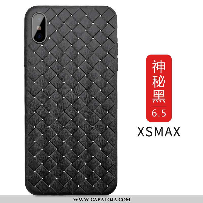 Capas iPhone Xs Max Protetoras Negócio Antiqueda Soft Preto, Capa iPhone Xs Max Silicone Comprar