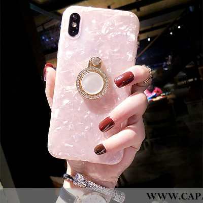 Capas iPhone Xs Max Silicone Malha Feminino Rosa, Capa iPhone Xs Max Vermelha Baratos