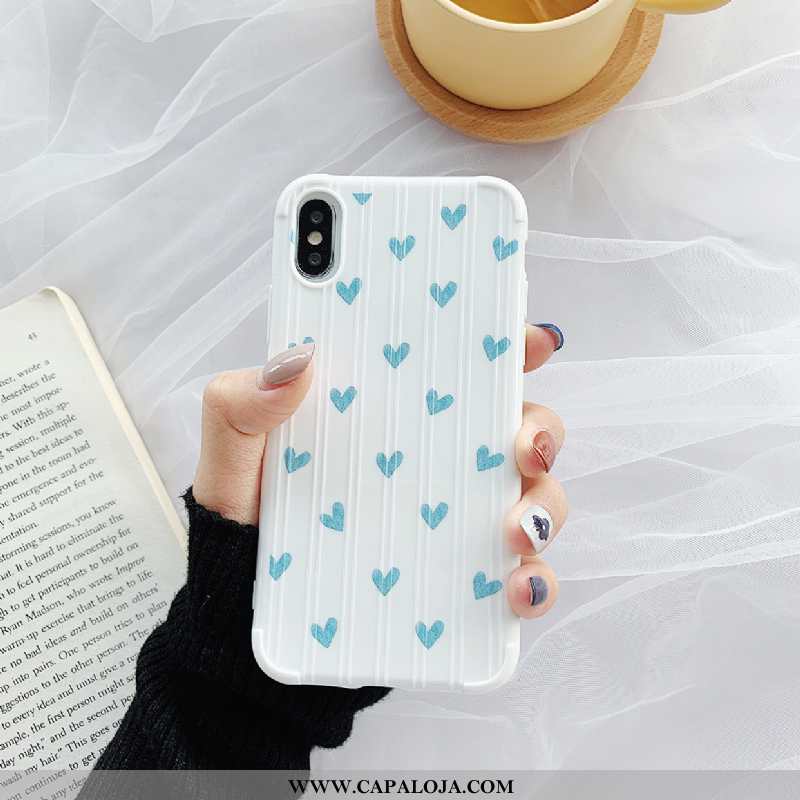 Capas iPhone Xs Protetoras Cases Casal Antiqueda Branco, Capa iPhone Xs Silicone Promoção