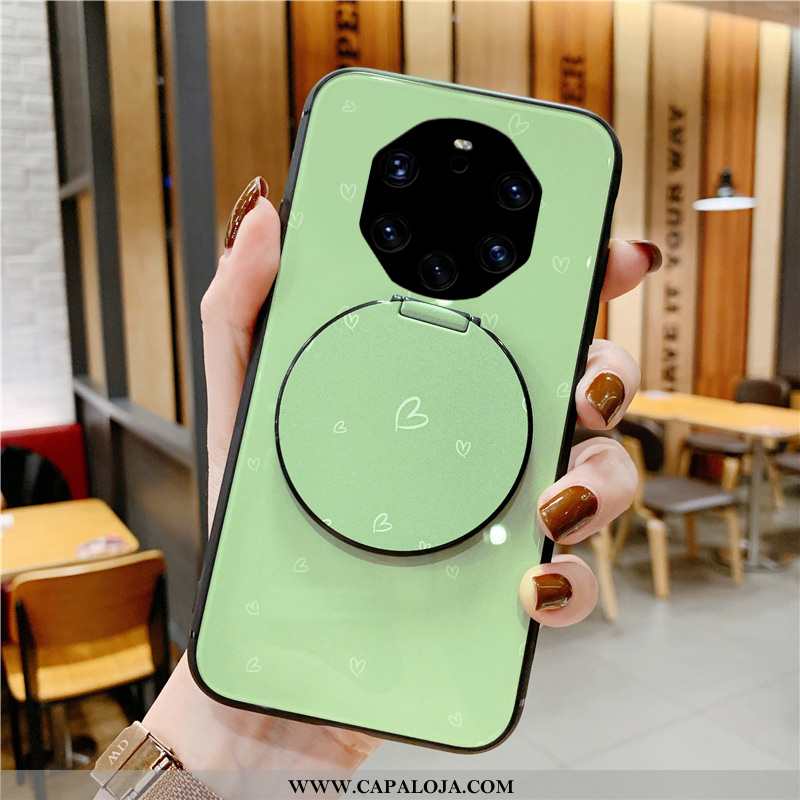 Capa Huawei Mate 40 Rs Estilosas Novas Vidro Telemóvel Verde, Capas Huawei Mate 40 Rs Protetoras Bar