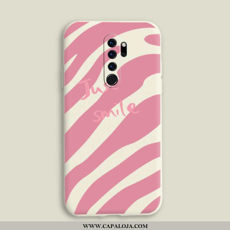 Capa Xiaomi Redmi 9 Bonitos Capas Completa Vaca Rosa, Xiaomi Redmi 9 Slim Promoção