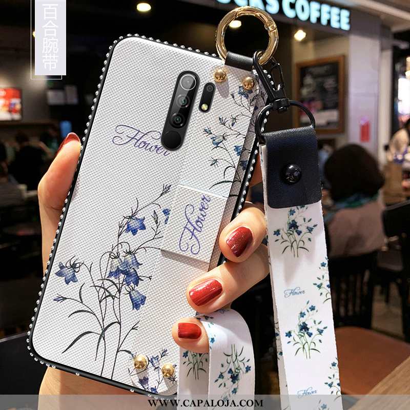 Capa Xiaomi Redmi 9 Cordao Wrisband Protetoras Roxa Roxo, Capas Xiaomi Redmi 9 Tendencia Venda