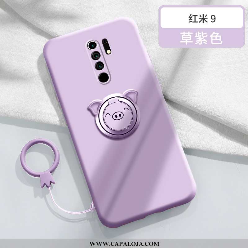 Capa Xiaomi Redmi 9 Protetoras Tendencia Personalizada Slim Verde, Capas Xiaomi Redmi 9 Silicone Bar