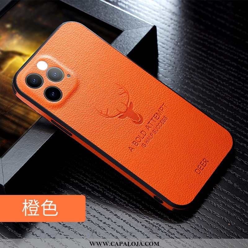 Capa iPhone 12 Pro Criativas De Grau Vermelho Protetoras Laranja, Capas iPhone 12 Pro Slim Comprar