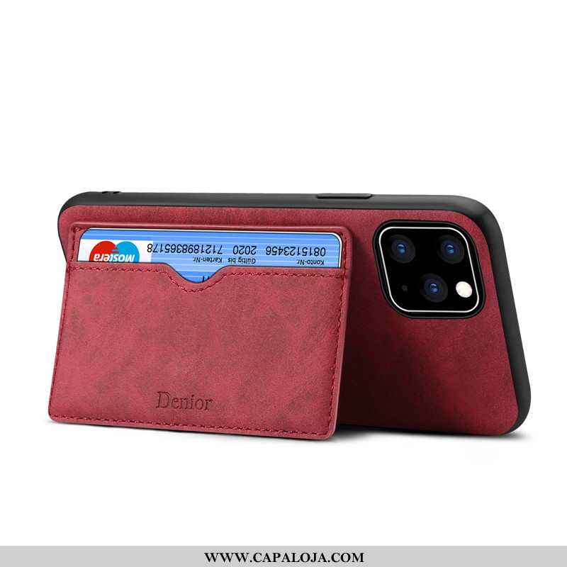 Capa iPhone 12 Pro Max Couro Telemóvel Fosco Genuíno Marrom Castanho, Capas iPhone 12 Pro Max Protet