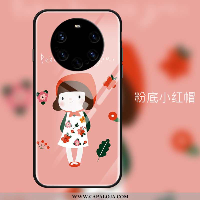 Capas Huawei Mate 40 Pro+ Cordao Cases Telemóvel Colorido, Capa Huawei Mate 40 Pro+ Desenho Animado 