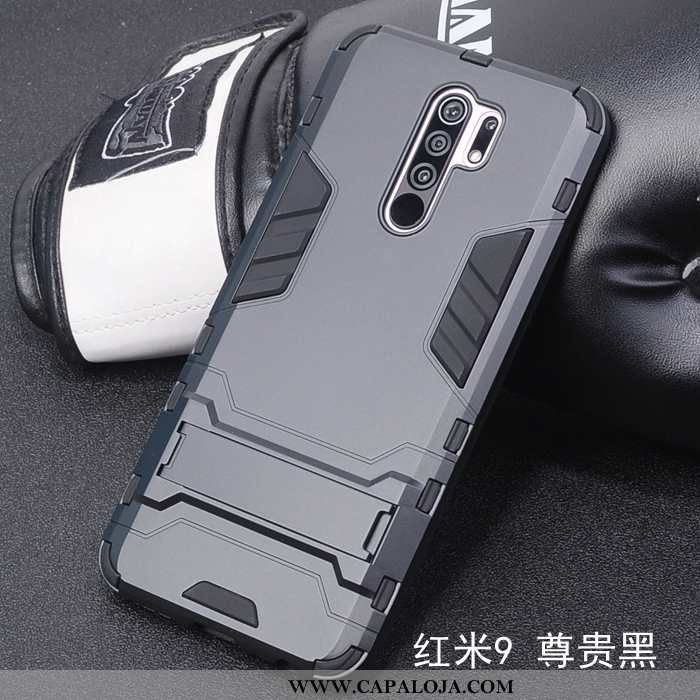 Capas Xiaomi Redmi 9 Personalizada Resistente Telemóvel Preto, Capa Xiaomi Redmi 9 Criativas Comprar