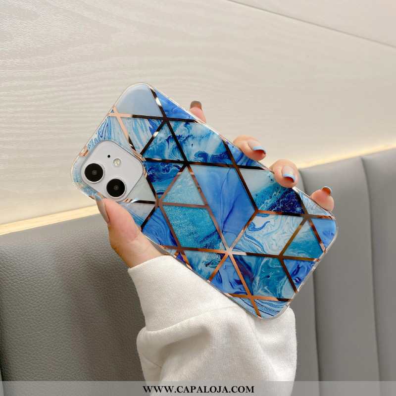 Capas iPhone 12 Mini Soft Malha Cases Nova Azul, Capa iPhone 12 Mini Protetoras Comprar