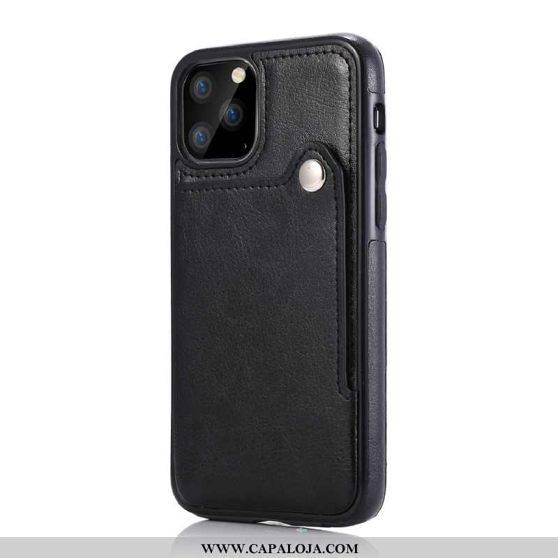 Capas iPhone 12 Pro Max Couro Telemóvel Preto, Capa iPhone 12 Pro Max Cases Venda