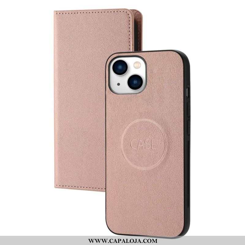 Capa Capa De Couro Para iPhone 14 Plus Destacável Magnético