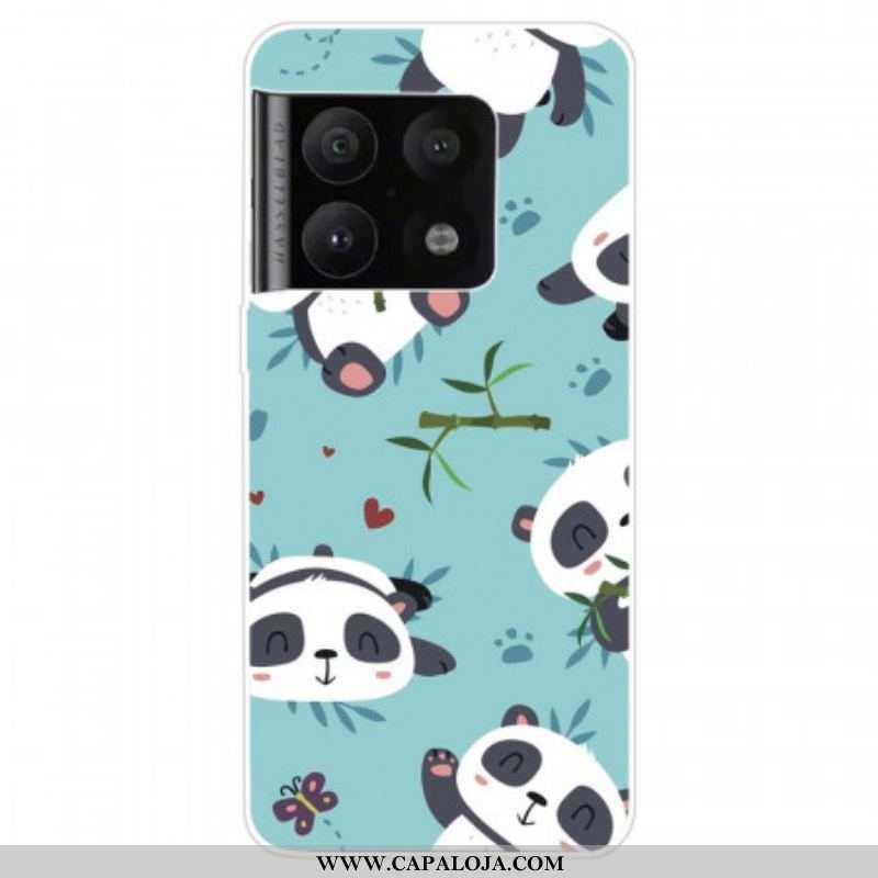 Capa De Celular Para OnePlus 10 Pro 5G Bando De Pandas