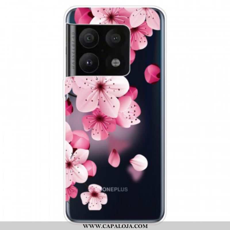 Capa De Celular Para OnePlus 10 Pro 5G Flor Rosa Pura