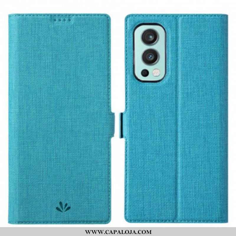 Capa De Celular Para OnePlus Nord 2 5G Flip Vili Dmx Texturizado