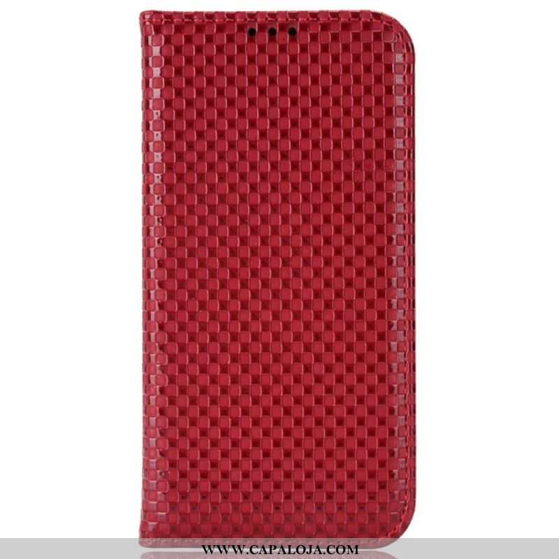 Capa De Celular Para OnePlus Nord 2T 5G Flip Textura De Grade