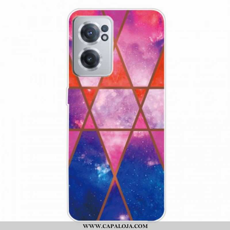 Capa De Celular Para OnePlus Nord CE 2 5G Céu Estrelado E Azulejos