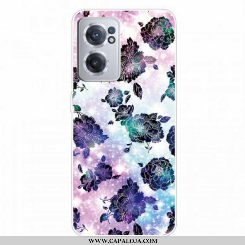 Capa De Celular Para OnePlus Nord CE 2 5G Flores Voadoras