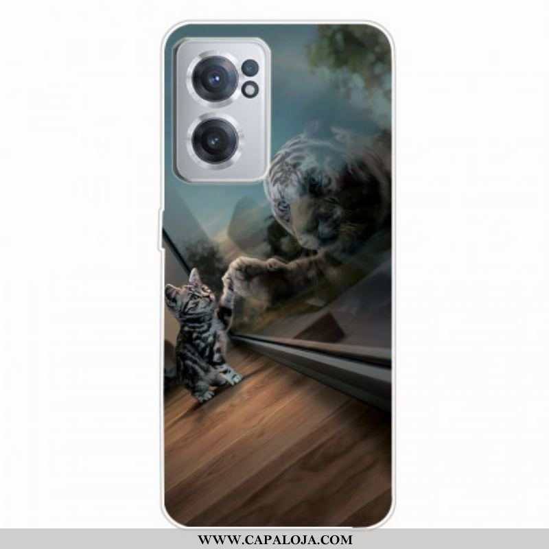 Capa De Celular Para OnePlus Nord CE 2 5G Futuro Tigre