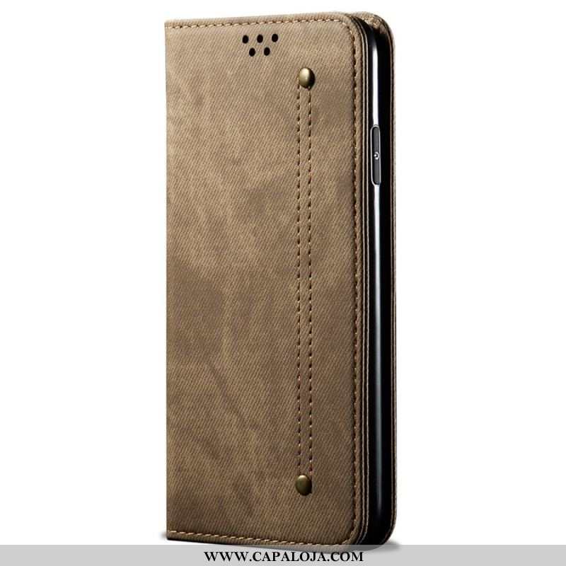 Capa De Celular Para OnePlus Nord CE 2 Lite 5G Flip Tecido