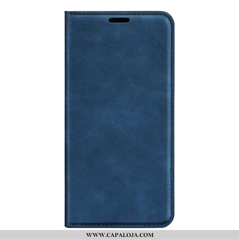 Capa De Celular Para OnePlus Nord CE 3 Lite 5G Flip Efeito Couro Liso