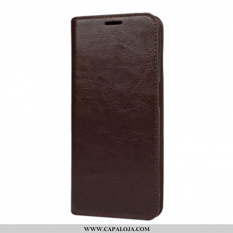 Capa De Celular Para Oppo A54 5G / A74 5G Flip Couro Legitimo