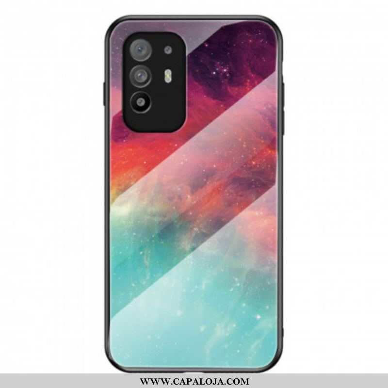 Capa De Celular Para Oppo A94 5G Vidro Temperado De Cores Premium