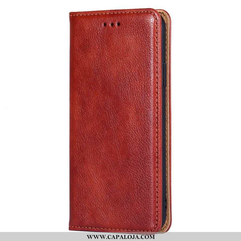 Capa De Celular Para Oppo Find X5 Pro Flip Cor Sólida