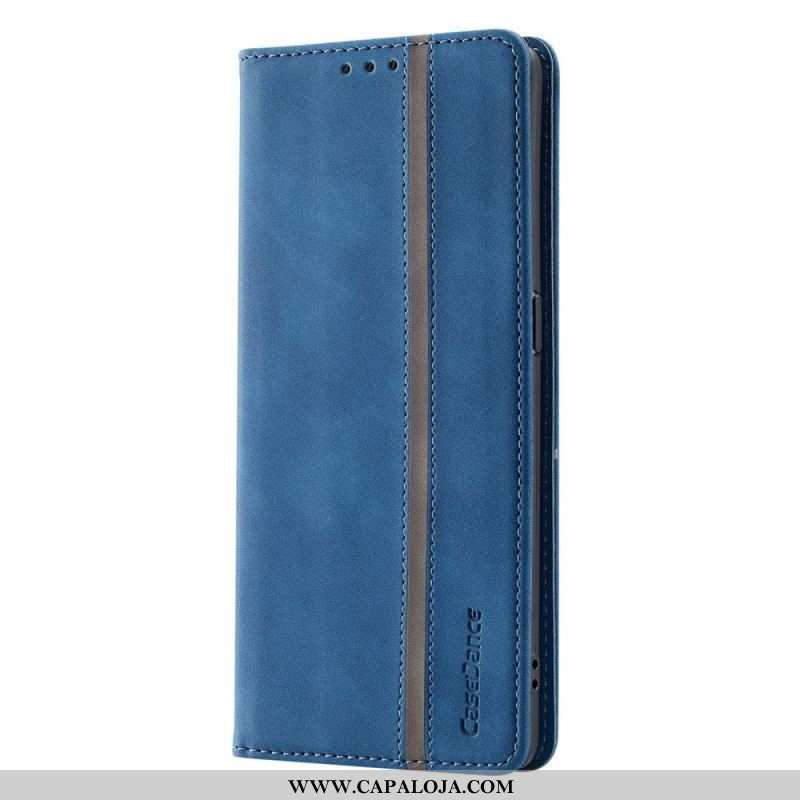 Capa De Celular Para Oppo Find X5 Pro Flip Couro Sintético Casedance