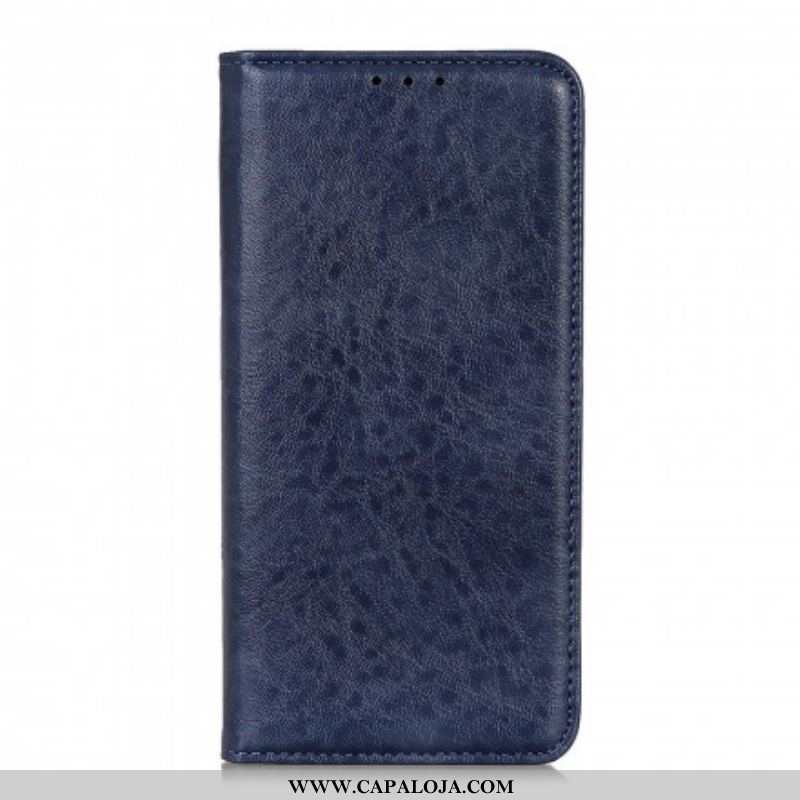 Capa De Celular Para Oppo Reno 6 5G Flip Textura De Couro