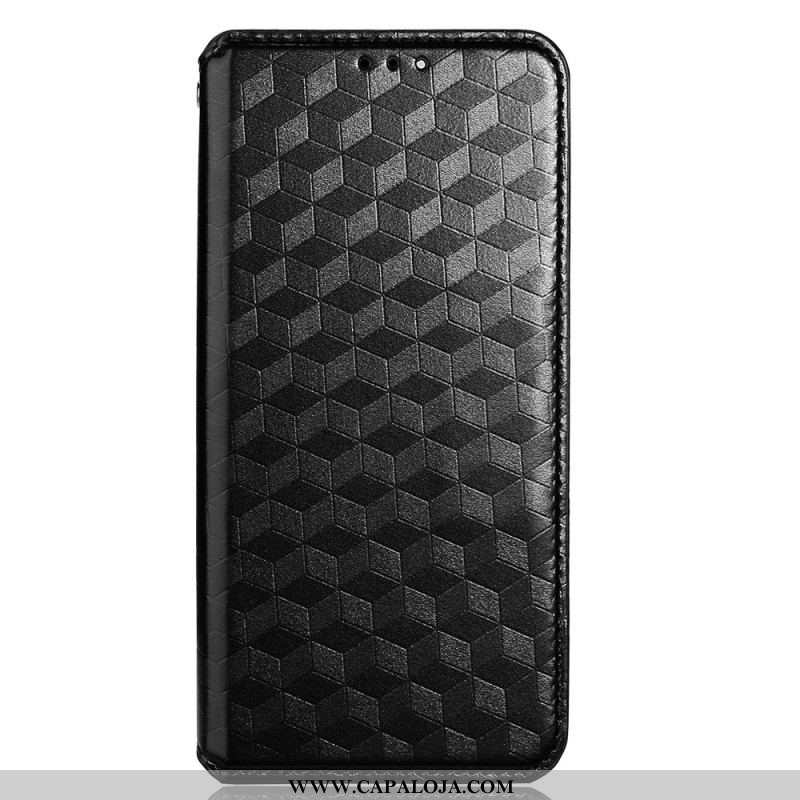 Capa De Celular Para Oppo Reno 6 Pro 5G Flip Cubos 3d