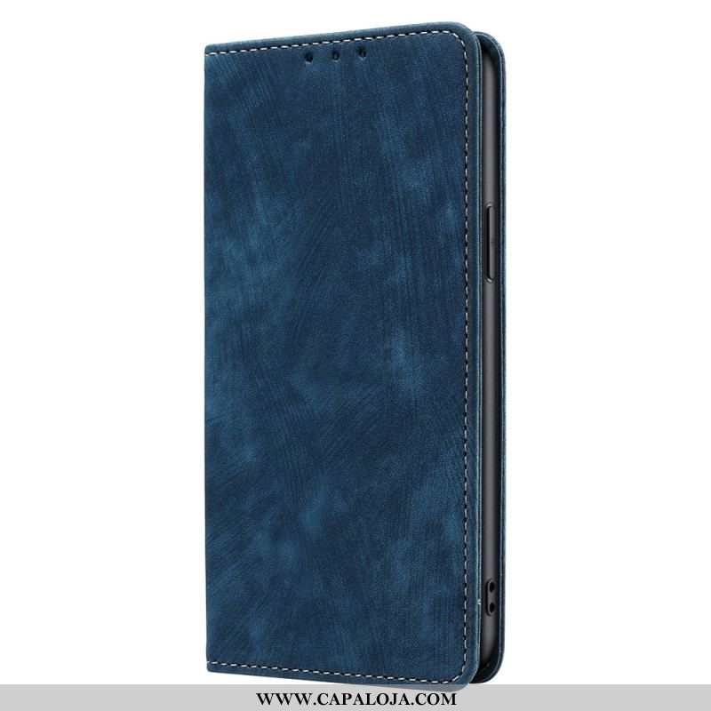 Capa De Celular Para Oppo Reno 8 Flip Couro Sintético Estilizado