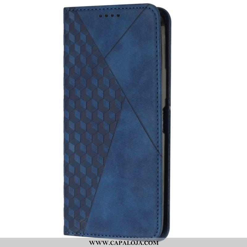 Capa De Celular Para Oppo Reno 8 Flip Estilo Cúbico