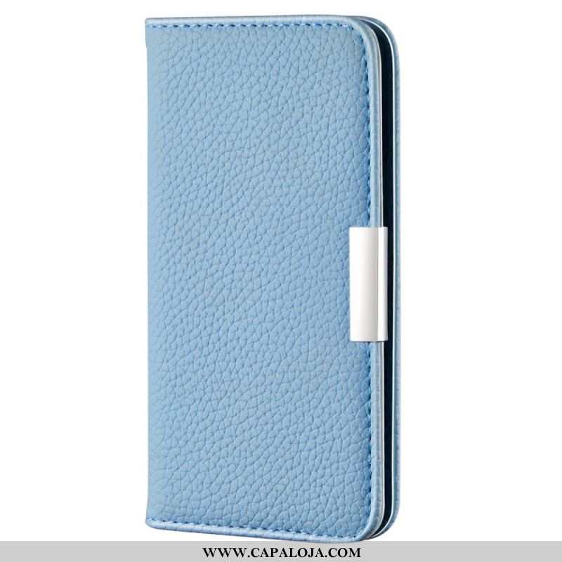 Capa De Celular Para Samsung Galaxy A13 5G / A04s Flip Couro Falso Lichia Ultra Chic