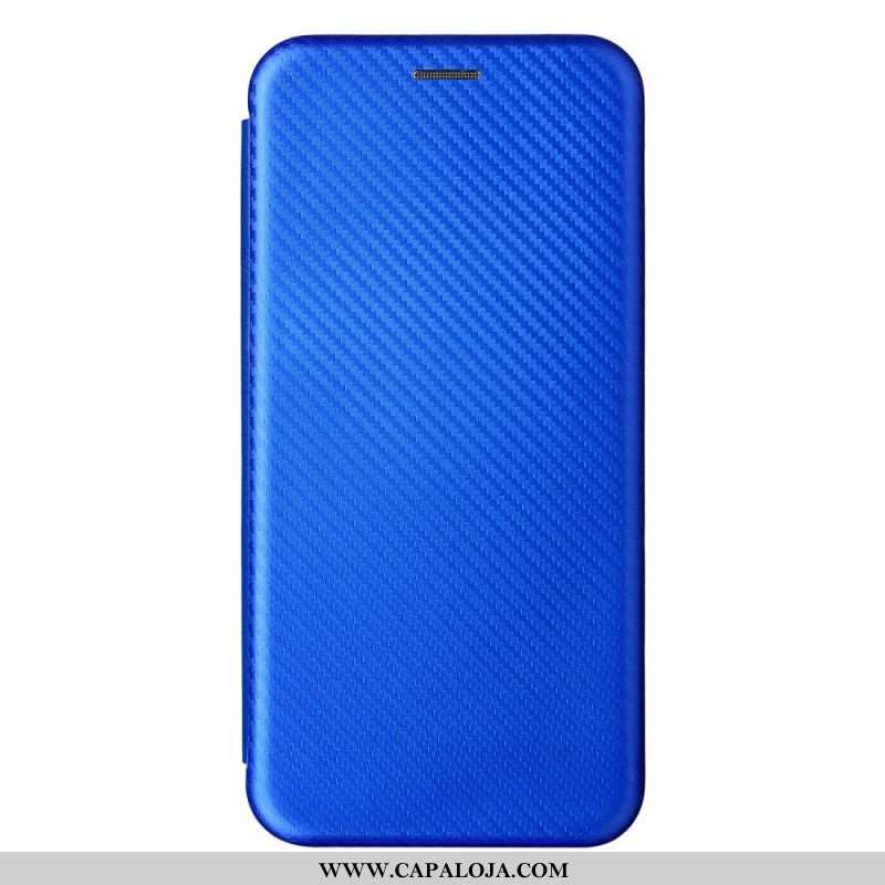 Capa De Celular Para Samsung Galaxy A13 5G / A04s Flip Fibra De Carbono