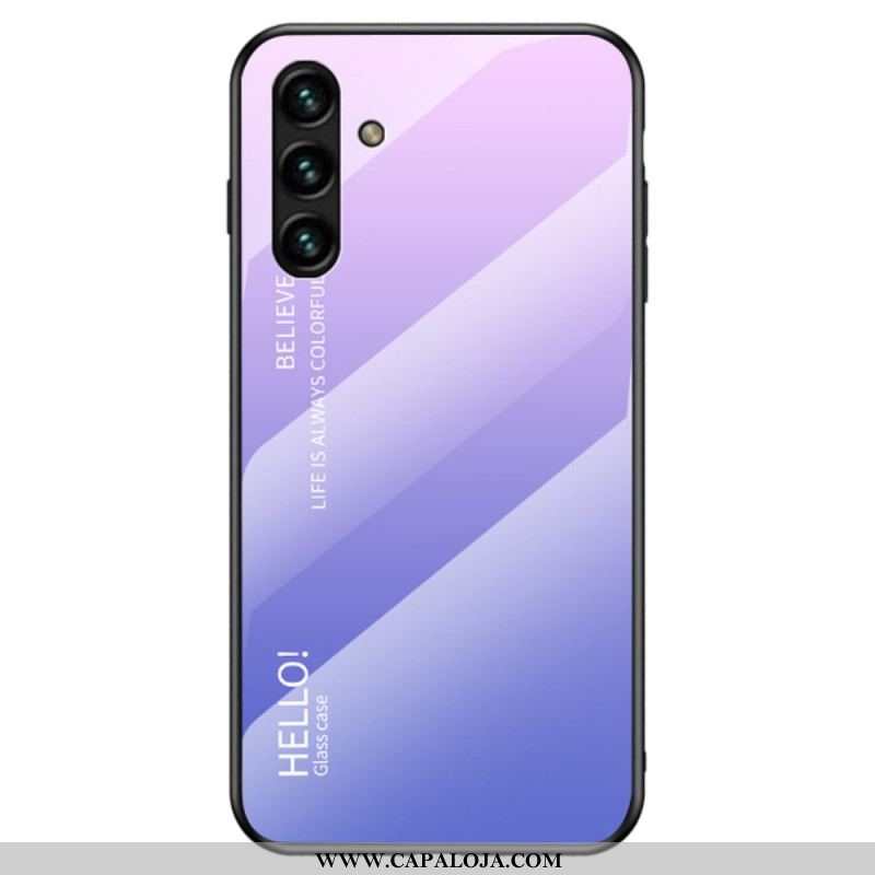 Capa De Celular Para Samsung Galaxy A13 5G / A04s Olá Vidro Temperado