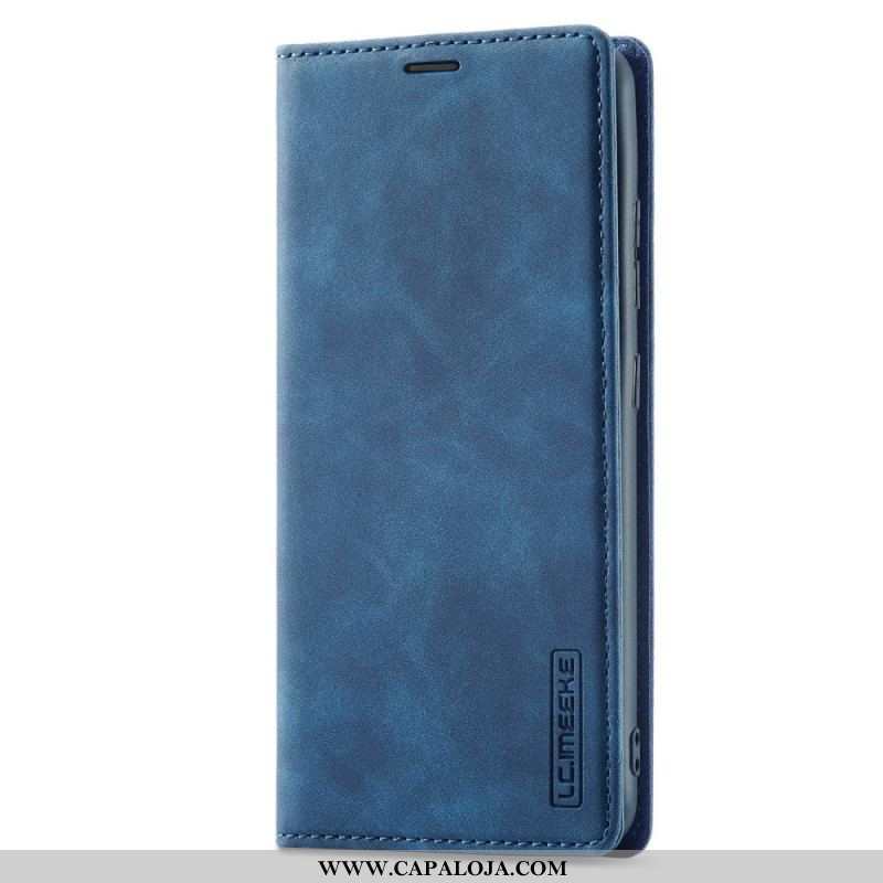 Capa De Celular Para Samsung Galaxy A13 Flip Lc.imeeke Efeito Couro