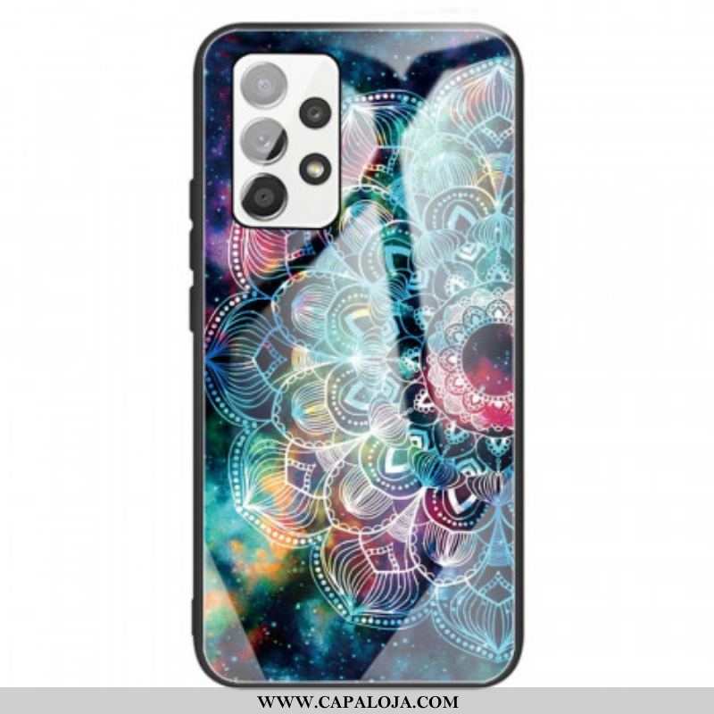 Capa De Celular Para Samsung Galaxy A13 Mandala Vidro Temperado