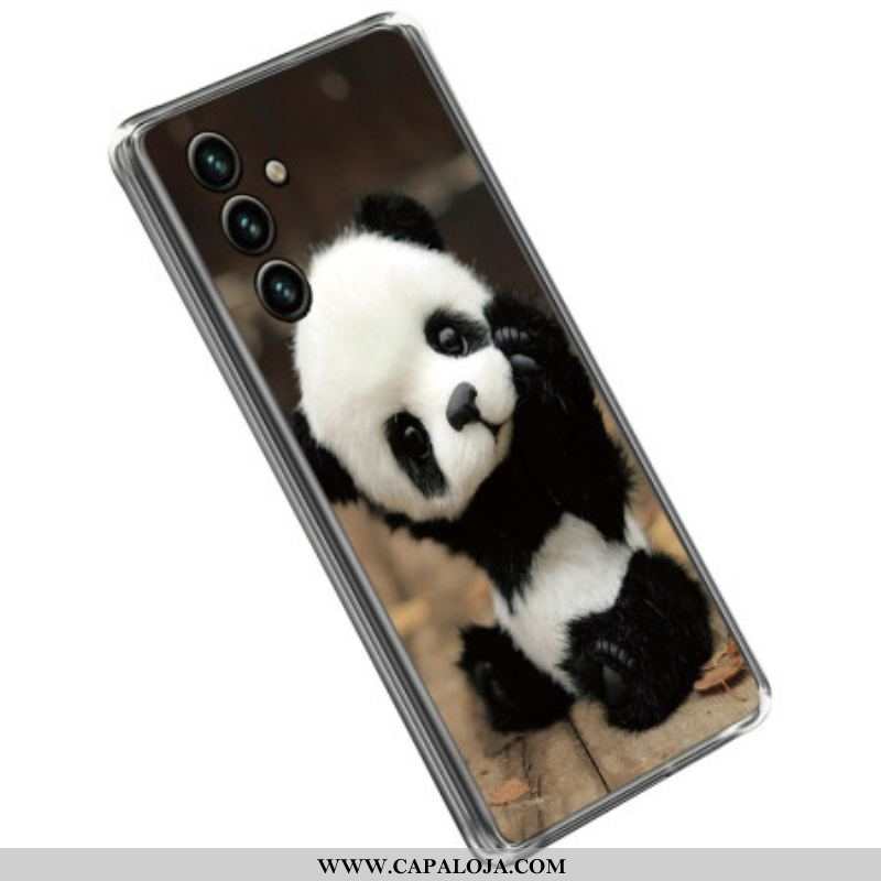 Capa De Celular Para Samsung Galaxy A14 / A14 5G Panda Flexível