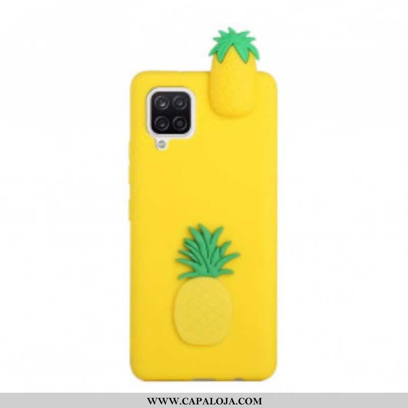 Capa De Celular Para Samsung Galaxy A42 5G Abacaxi 3d