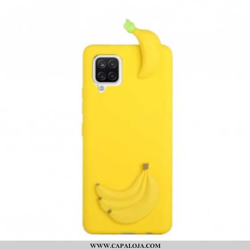 Capa De Celular Para Samsung Galaxy A42 5G Banana 3d