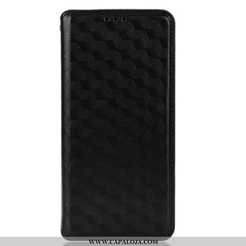 Capa De Celular Para Samsung Galaxy A53 5G Flip Efeito Couro Diamante 3d