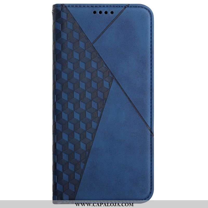 Capa De Celular Para Samsung Galaxy A53 5G Flip Estilo Couro Padrão 3d